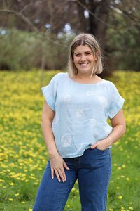 Wednesday Lulu Swirl Top