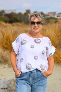 Wednesday Lulu Swirl Top
