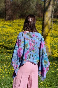 Wednesday Lulu Floral Layer Top