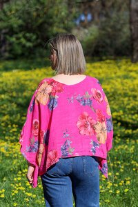 Wednesday Lulu Floral Layer Top