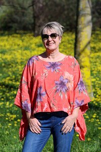 Wednesday Lulu Floral Layer Top
