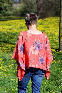 Wednesday Lulu Floral Layer Top