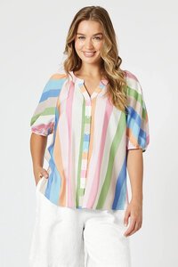 Threadz Lucy Stripe Top
