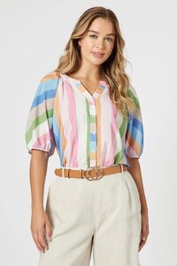 Threadz Lucy Stripe Top