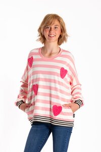 Jellicoe Candy Stripe Sweatshirt