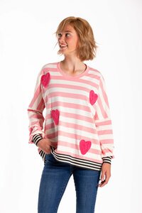 Jellicoe Candy Stripe Sweatshirt