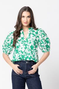 Seeking Lola Lush Shadow Vacation Top