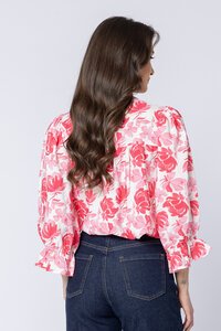Seeking Lola Pink Lotus Celia Top
