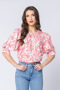 Seeking Lola Hibiscus Magnificent Top
