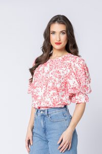 Seeking Lola Hibiscus Magnificent Top