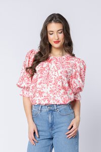 Seeking Lola Hibiscus Magnificent Top