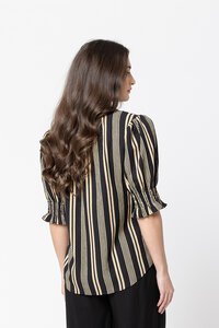 Seeking Lola Butterfly Stripe Top