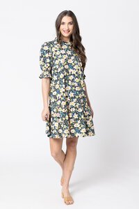 Seeking Lola Midnight Bouquet Impressionable Dress