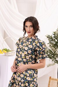 Seeking Lola Midnight Bouquet Impressionable Dress