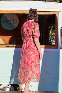 Seeking Lola Canvas Bloom Cheerful Dress