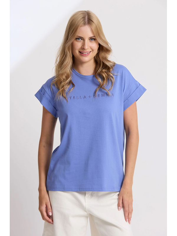 Stella + Gemma Cornflower Cuff Tee