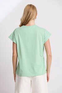 Stella + Gemma Mint Cuff Tee