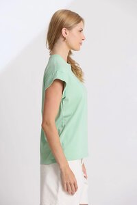 Stella + Gemma Mint Cuff Tee