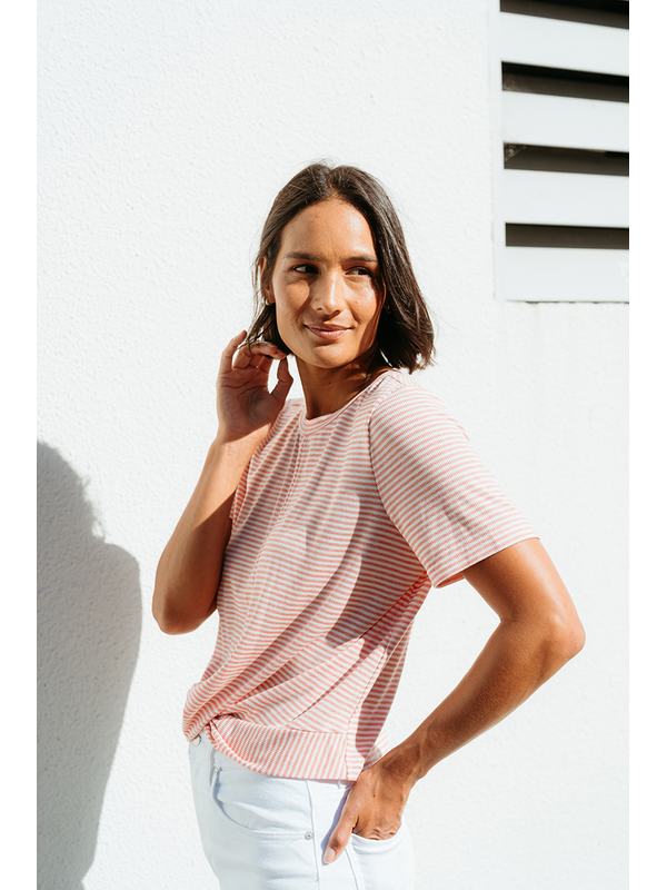 Et Alia Stripe Twist Tee