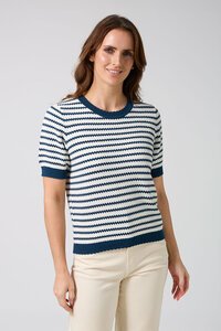 Stella + Gemma Charly Navy Stripe Top