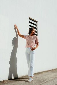 Et Alia Stripe Twist Tee