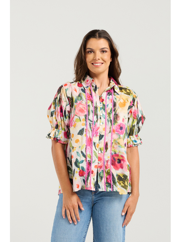 Nmbr Rose Prime Rose Bossa Top