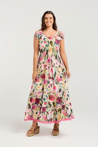 Nmbr Rose Jazz Maxi Dress