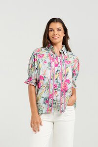 Nmbr Rose Azelea Bossa Top