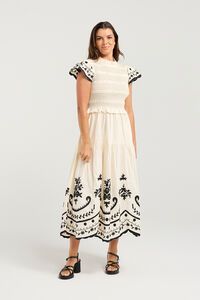 Nmbr Rose Tuscan Florals Mia Dress