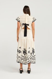 Nmbr Rose Tuscan Florals Mia Dress