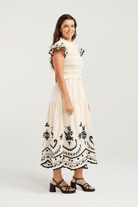 Nmbr Rose Tuscan Florals Mia Dress