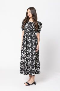 Leila + Luca Charlotte Daisy Lime Dress