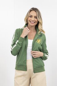 Moss Crest Bomber Jacket