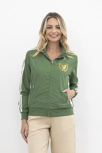 Moss Crest Bomber Jacket