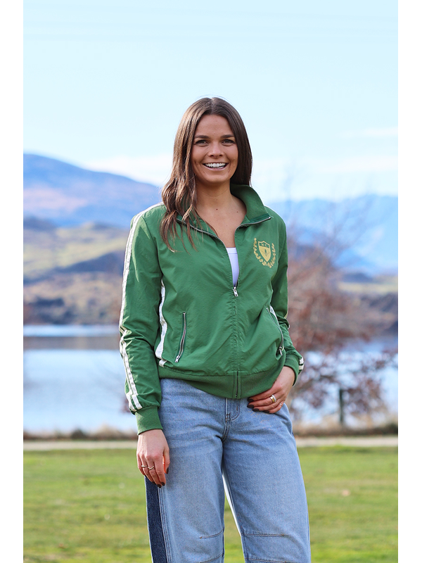 Moss Crest Bomber Jacket