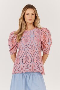 Fate + Becker Blanca Top