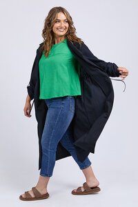 Elm Linen Trench