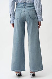 Joseph Ribkoff Goldie Classic Wide-Leg Stretch Jeans