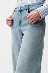 Joseph Ribkoff Goldie Classic Wide-Leg Stretch Jeans
