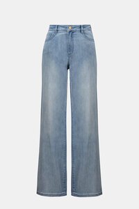 Joseph Ribkoff Goldie Classic Wide-Leg Stretch Jeans