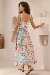 Iris Maxi Under The Sea Dress