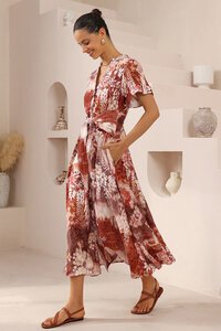 Iris Maxi Botanica Shirt Dress
