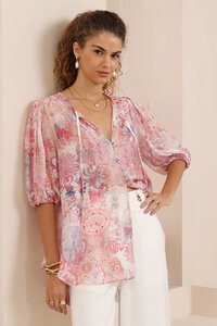 Iris Maxi Retreat Blouse