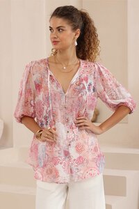 Iris Maxi Retreat Blouse