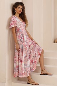 Iris Maxi Retreat Midaxi Dress