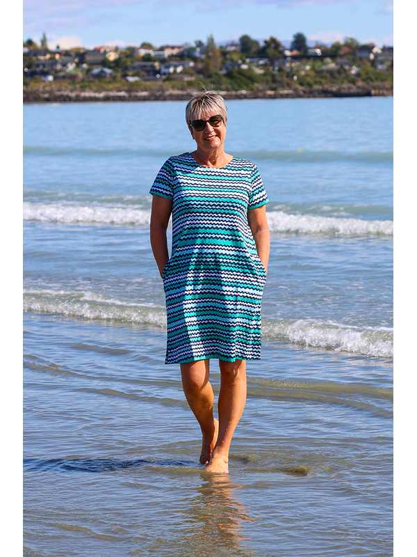 Foil Captains Choice Dress