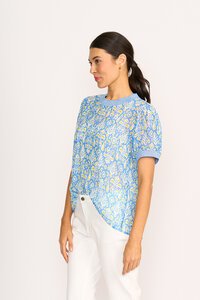Memo Swing Rib Trim Tee