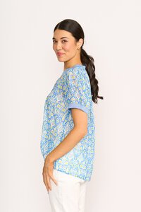 Memo Swing Rib Trim Tee
