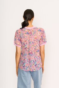 Memo Swing Rib Trim Tee