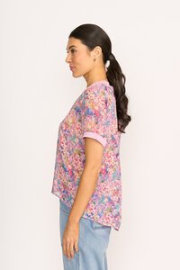 Memo Swing Rib Trim Tee